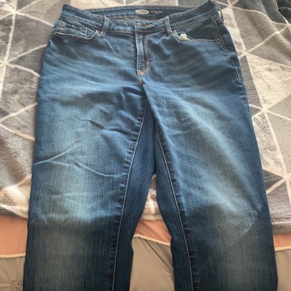 Mid wash denim